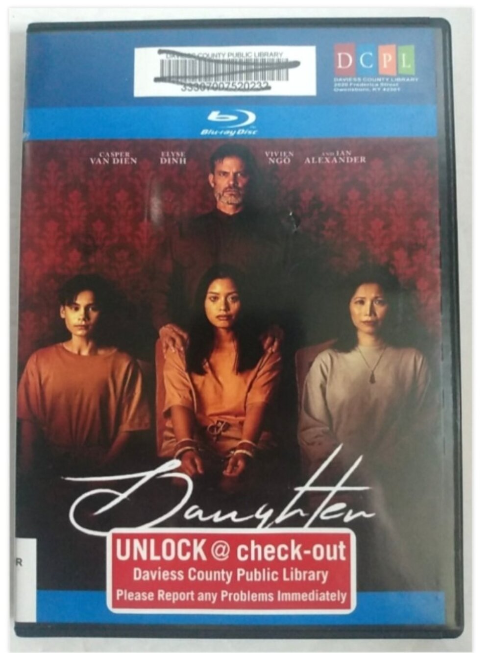 Daughter (Blu-ray, 2022) EX LIBRARY Arthouse Horror Casper Van Dien Corey Deshon